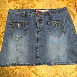 Denim skirt 90s